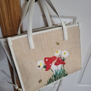 Betsey Johnson Mushroom Shopper Tote